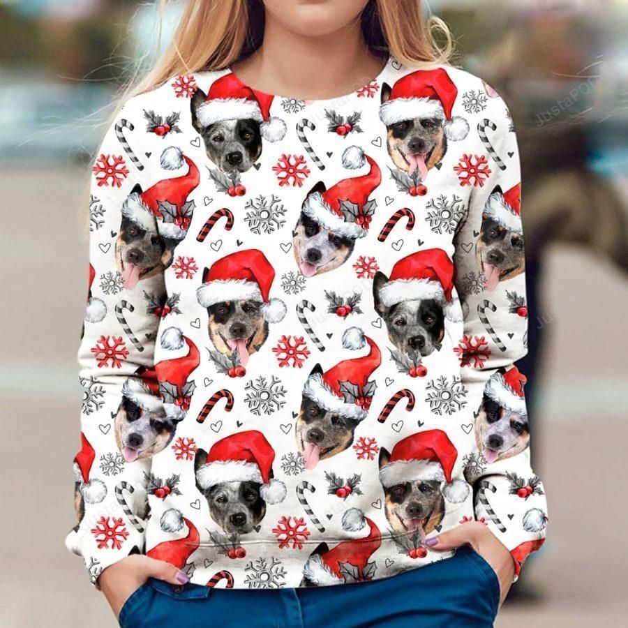 Australian Cattle Dog Ugly Sweater Ugly Sweater Christmas Sweaters Hoodie