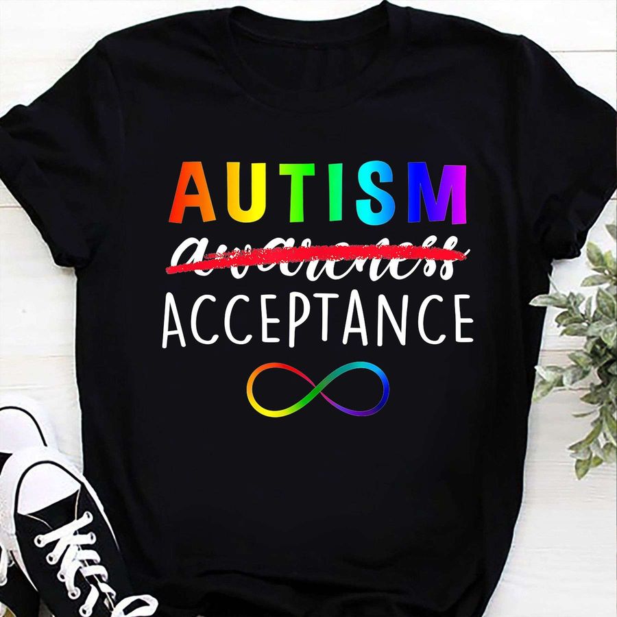 Autism Awareness Acceptance – Autism Person, Autism Ribbon