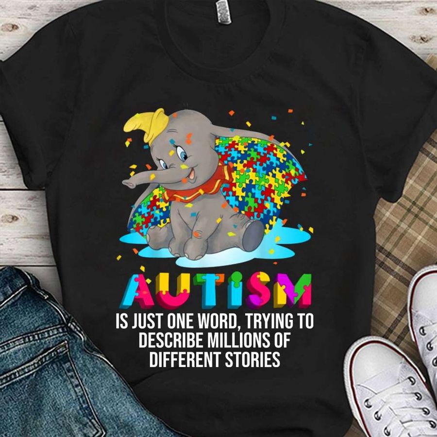 Autism Elephant – Autism is just one word trying to describe millions of different stories