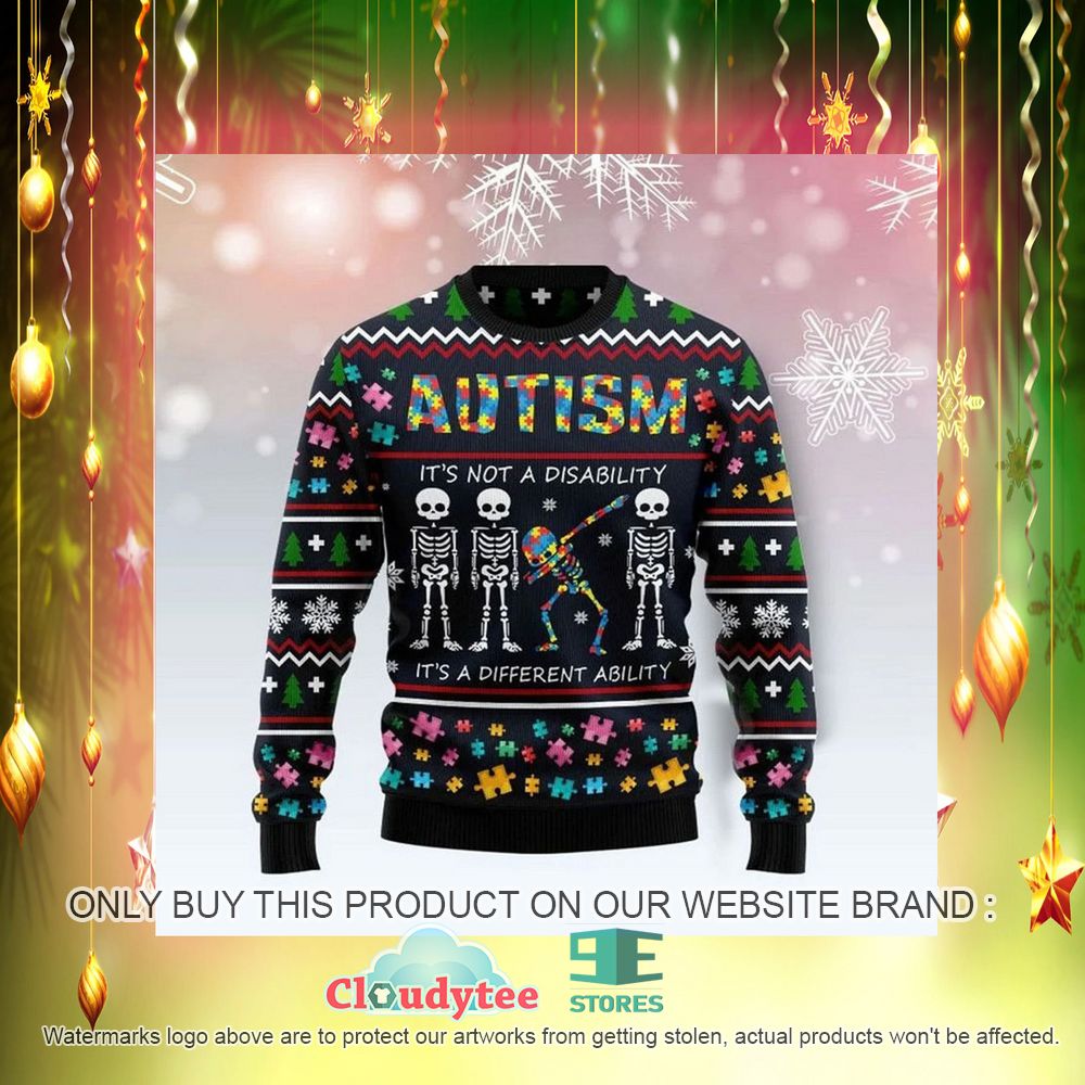 Autism Ugly Christmas Sweater – LIMITED EDITION