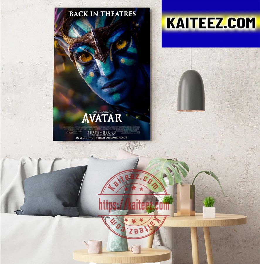 Avatar James Cameron Back In Theatres Decorations Poster Canvas Poster
