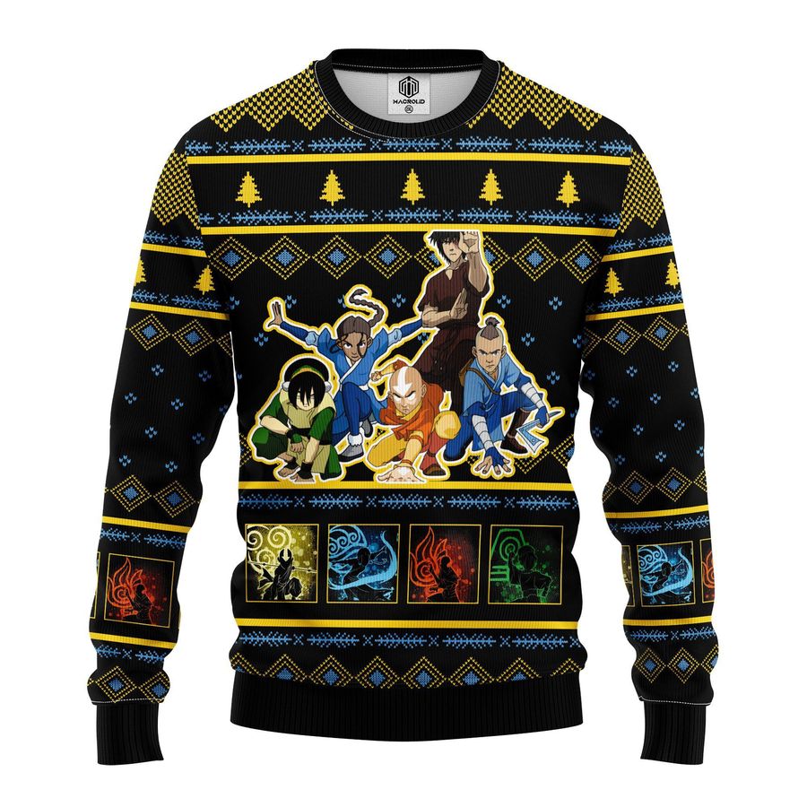 Avatar Last Airbender Ugly Sweater