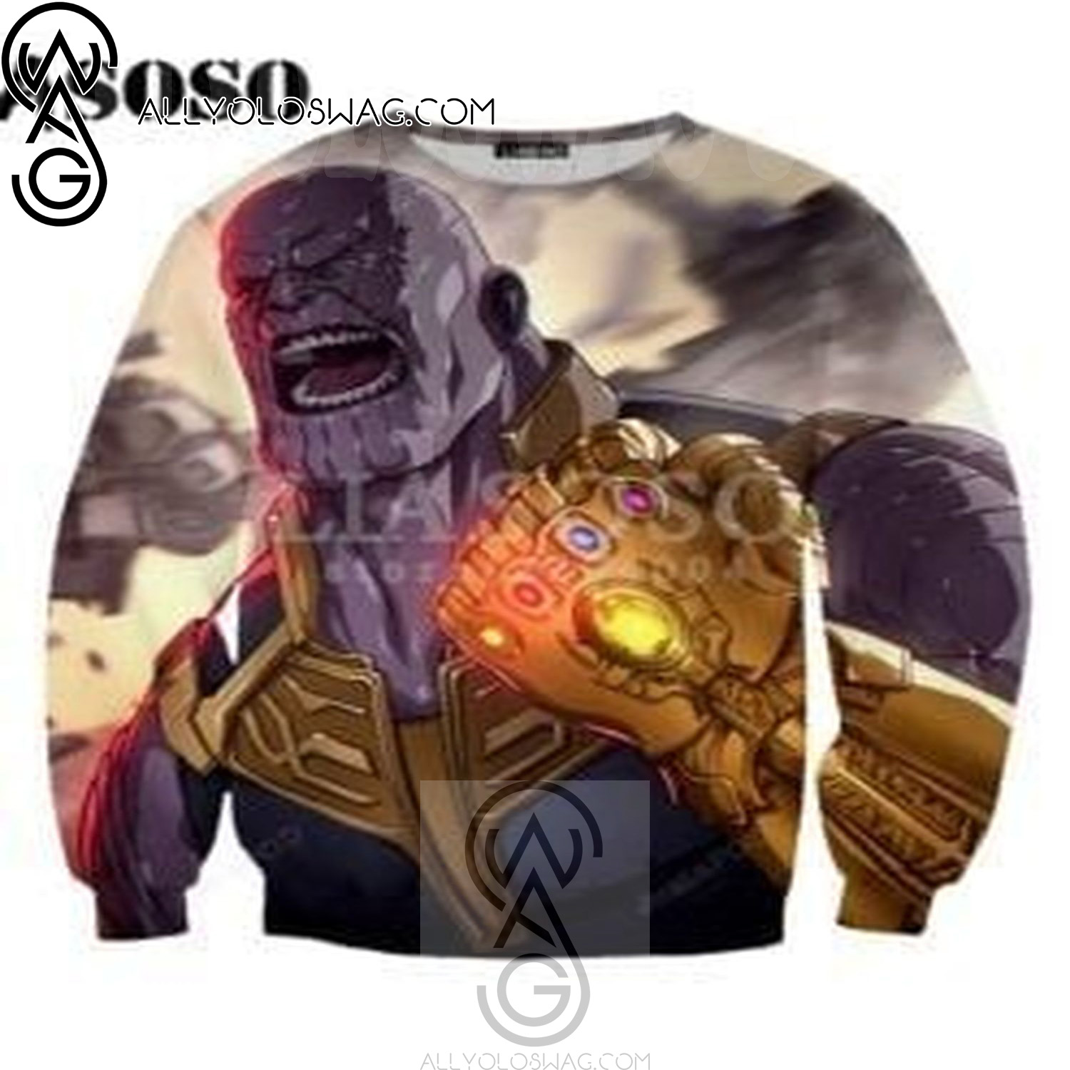 Avengers Infinity War Thanos Holiday Party Ugly Christmas Sweater