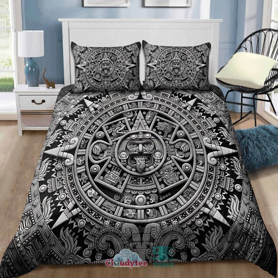 Aztec Mexico Grey Black Bedding Set – LIMITED EDITION