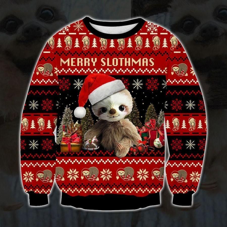 Baby Sloth Ugly Christmas Sweater - 613