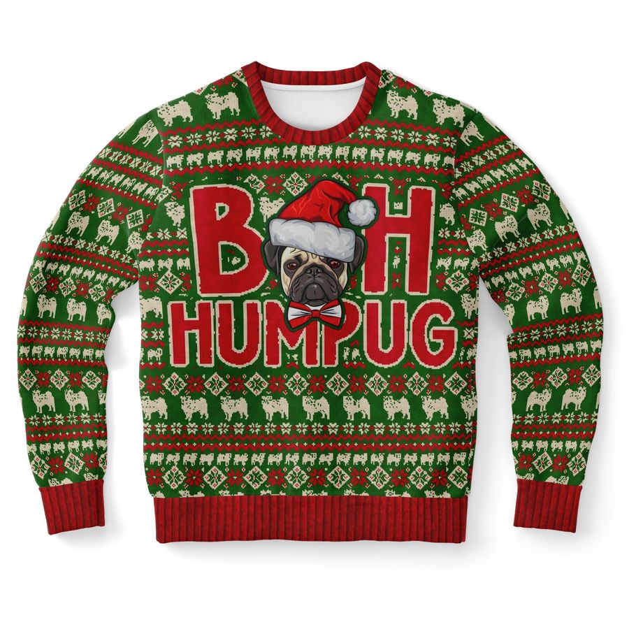 Bah Humpug Merry Pugmas Christmas Ugly Sweater