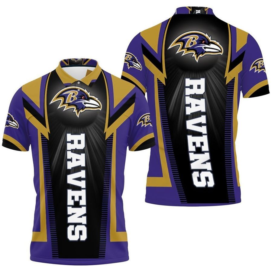 Baltimore Ravens Polo 3d T-shirt