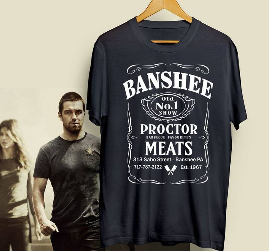 Banshee Old No1 Show Proctor Meats T Shirt Black B7 Gj3f5 Plus Size