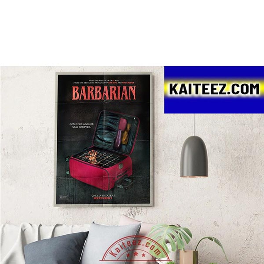 Barbarian Come For A Night Stay Forever ArtDecor Poster Canvas