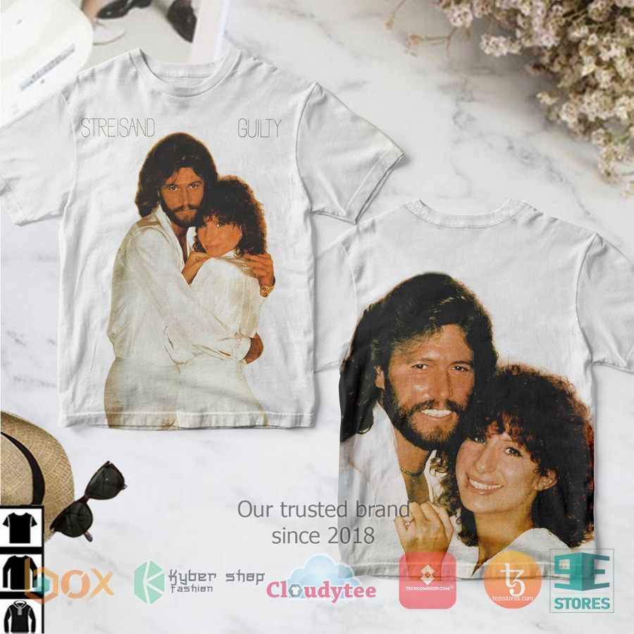 Barbra Streisand GuiltyAlbum 3D T-Shirt – LIMITED EDITION