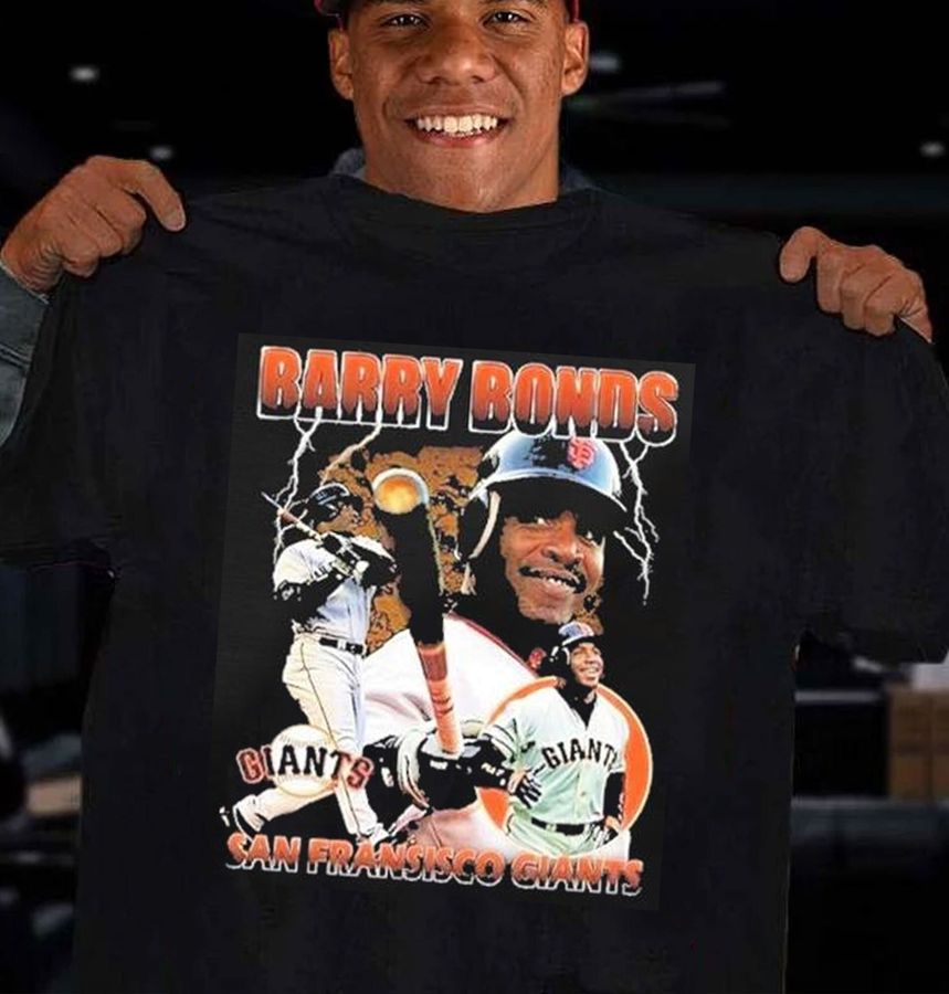 Barry Bonds Vintage Barry Bonds 90s Baseball Legend Unisex T-Shirt