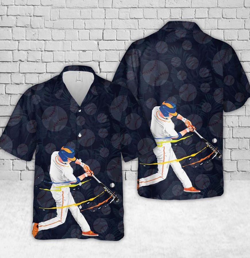 Baseball Batter Hawaiian Shirt