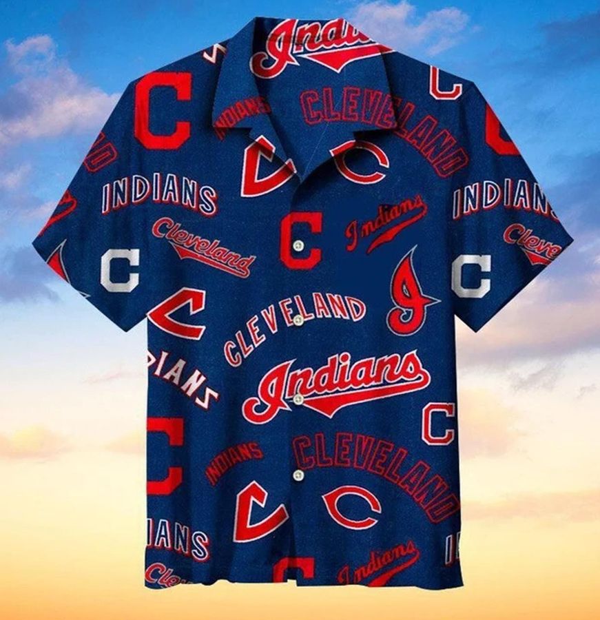 Baseball Cleveland Indians Graphic Hawaiian Shirt