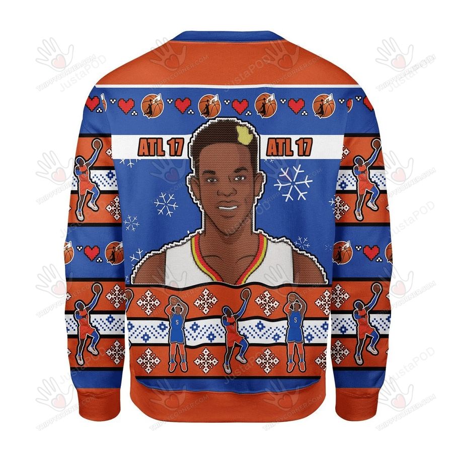 Basketball Ugly Christmas Sweater, All Over Print Sweatshirt, Ugly Sweater,... Ugly Sweater Christmas Gift - 63