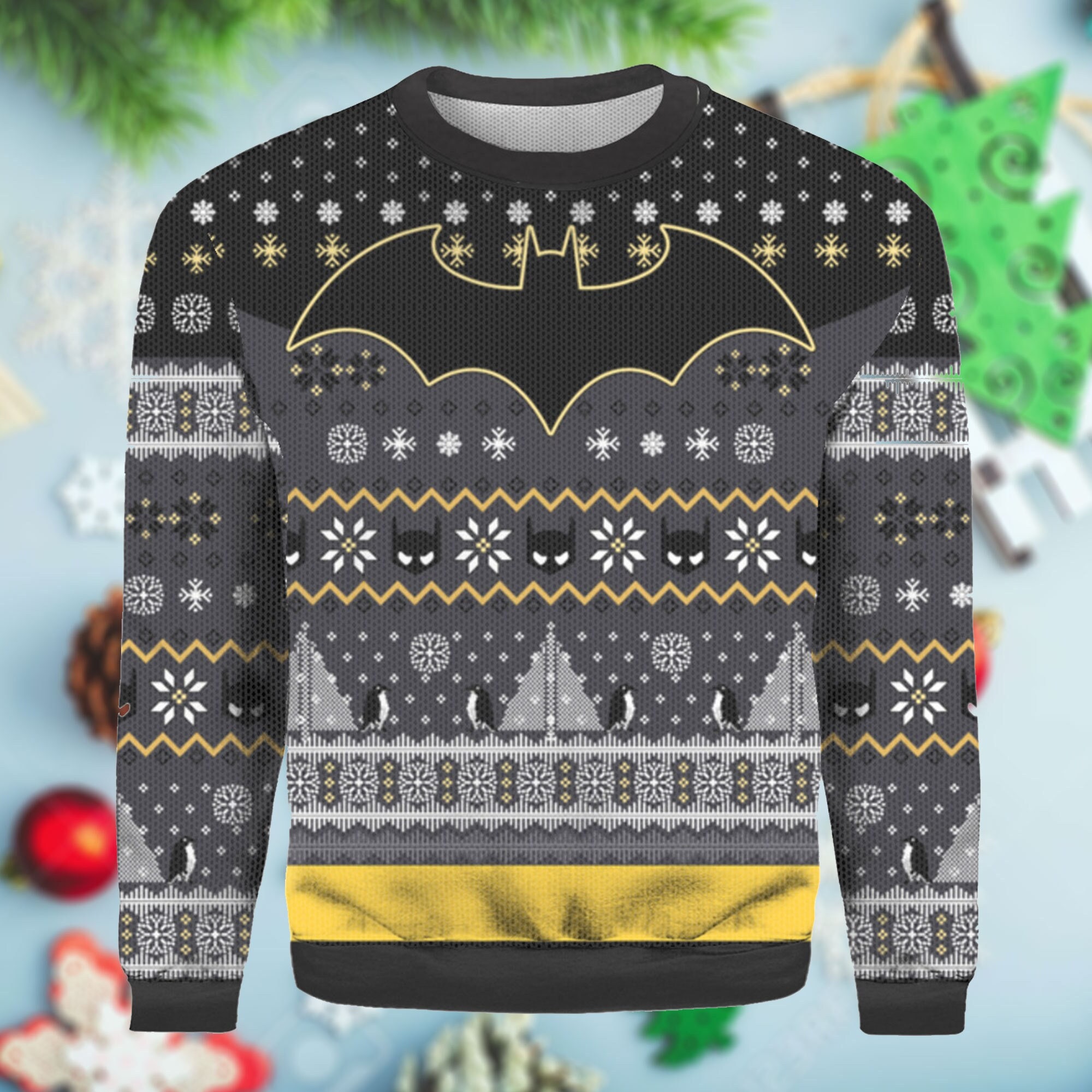 Batman Ugly Christmas Sweater Gift For Fans