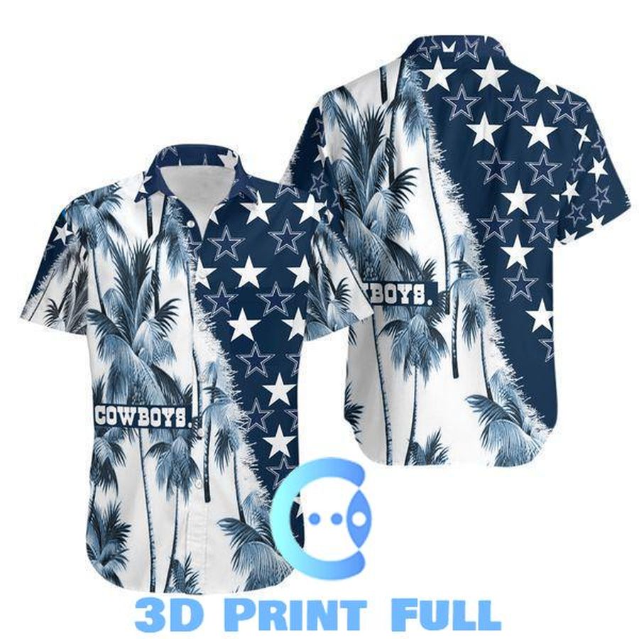 Beach Shirt Dallas Cowboys Hawaiian Shirt 1 Tnt-01175-hws