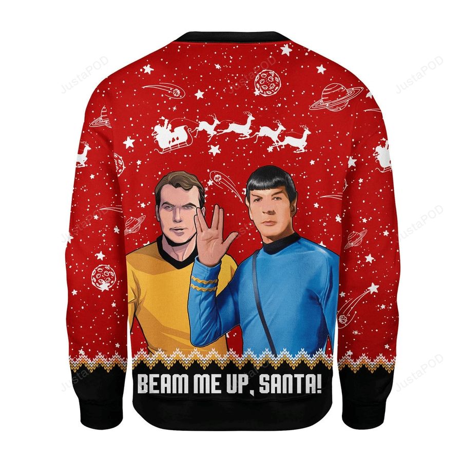 Beam Me Up Santa Ugly Christmas Sweater, All Over Print Sweatshirt, Ugly Sweater, Christmas Sweaters, Hoodie, Sweater