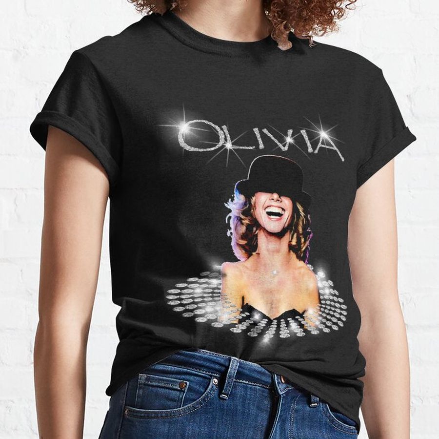 Beautiful Model Olivia Newton Actress Businessman John Dancer Funny Gift Classic T-Shirt