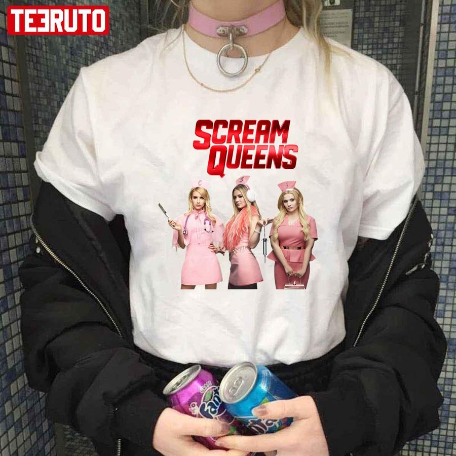 Beautiful Scream Queens Halloween Movie Vintage Unisex T-shirt