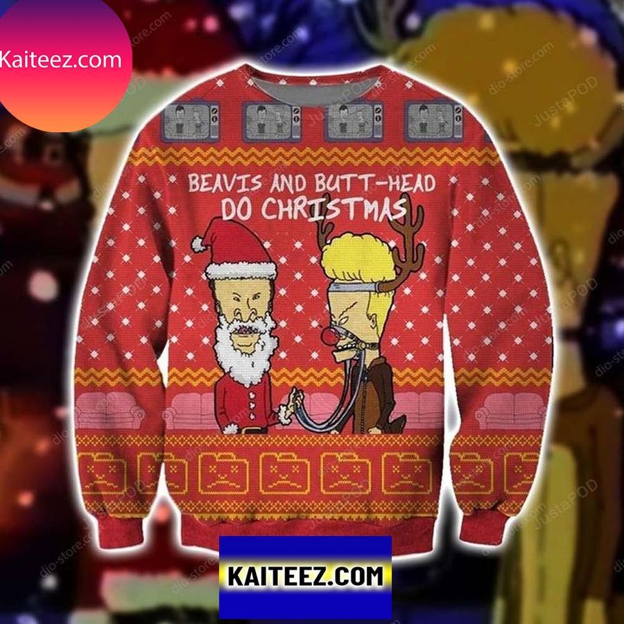 Beavis And Butt Head Ugly Sweater