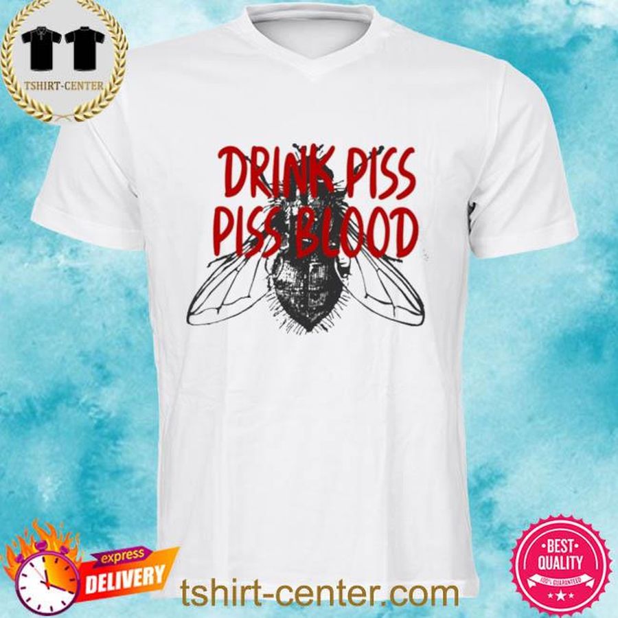 Bee drink piss piss blood shirt
