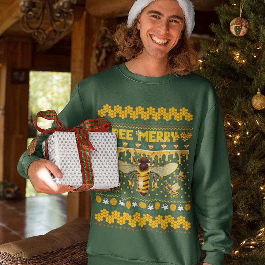 Bee Honey Ugly Christmas Sweater – Bee Merry