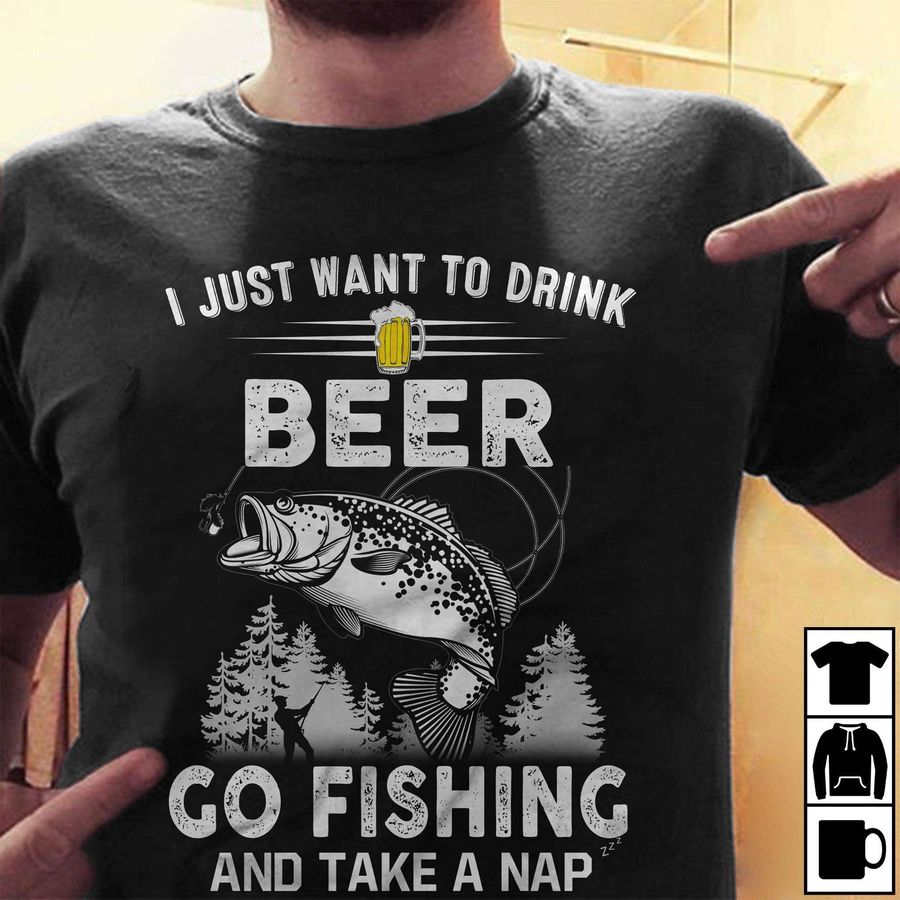 Beer Fishing – I just want to drink beer go fishing and take a nap