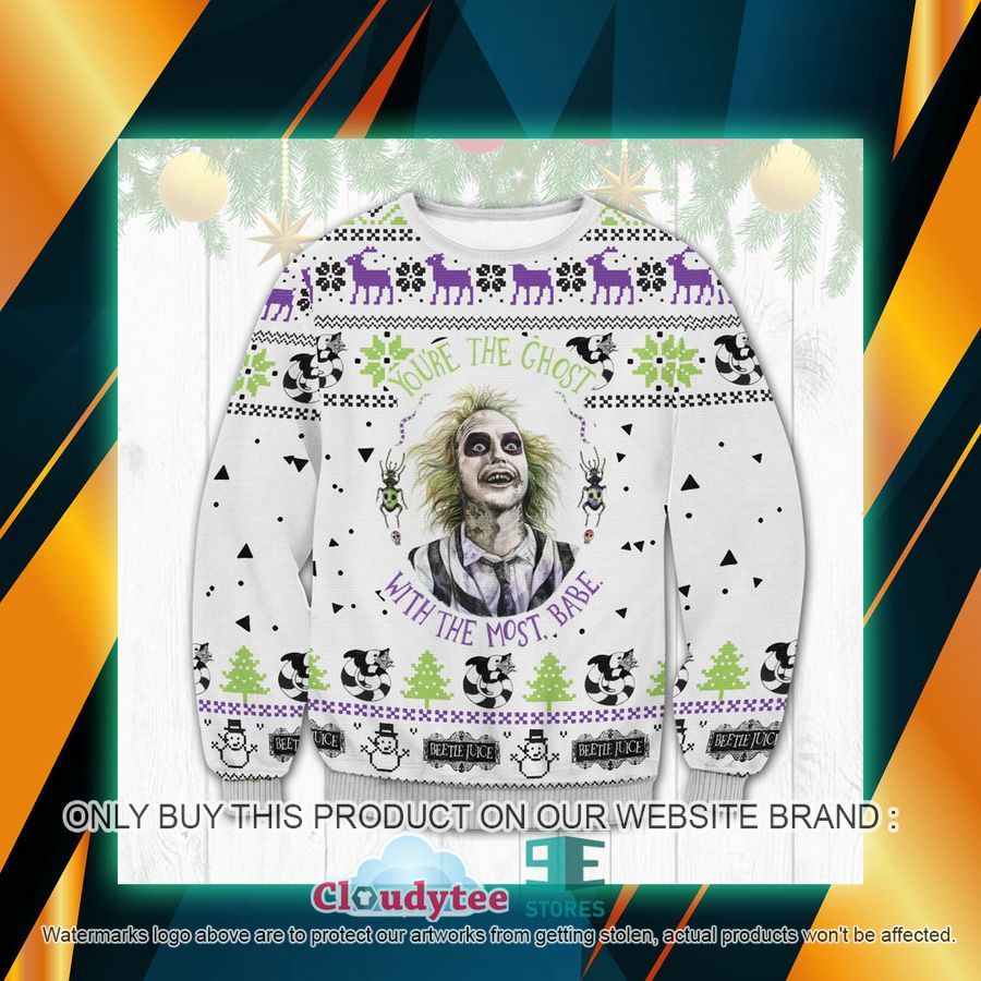 Beetlejuice Ugly Sweater – LIMITED EDITION