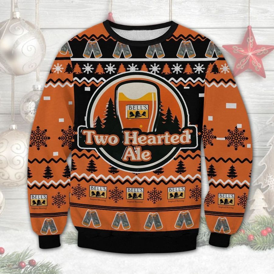 Bell’s Two Hearted Ale IPA Ugly Sweater