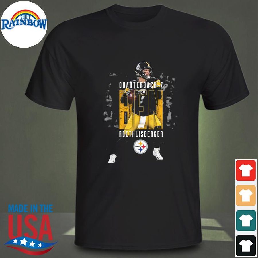 Ben Roethlisberger Pittsburgh Steelers Career Stats T-Shirt