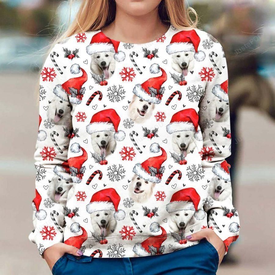 Berger Blanc Suisse Christmas Ugly Sweater Ugly Sweater Christmas Sweaters
