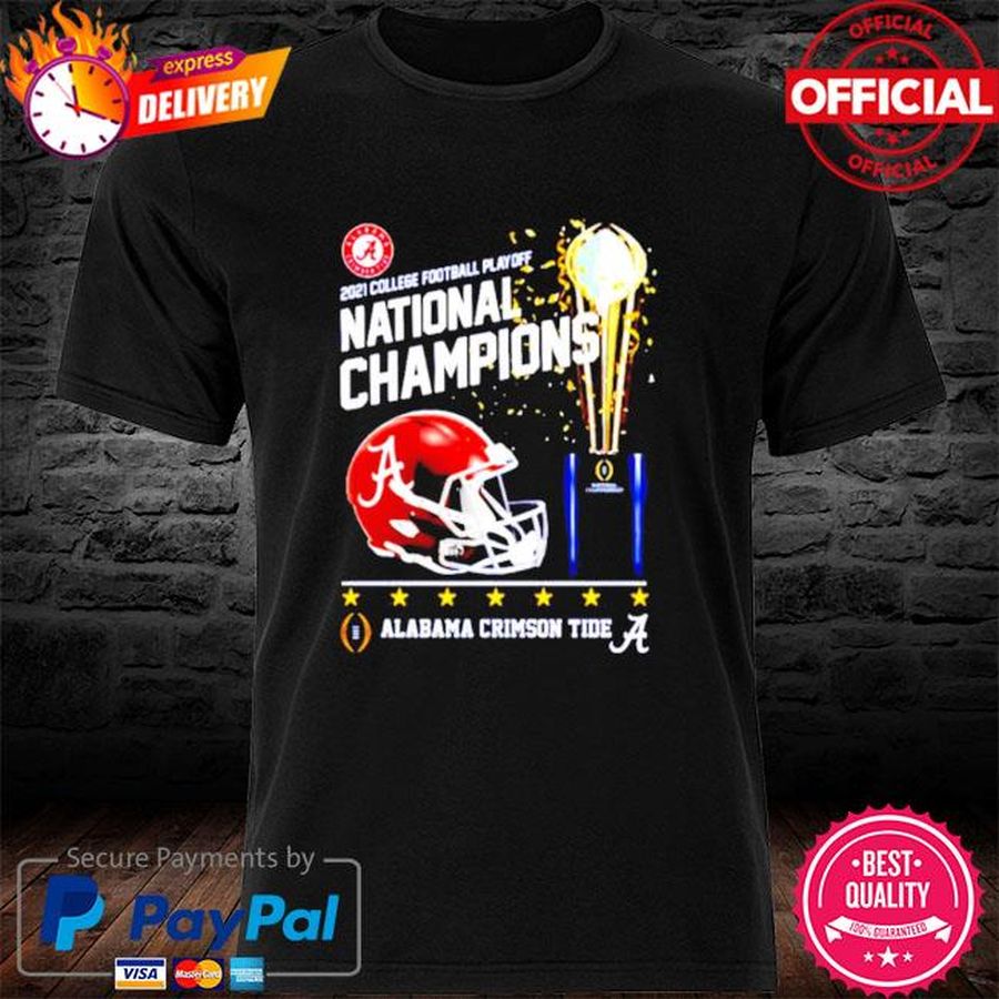 Best 2021 College Football Playoff National Champions Alabama Crimson Tide t-shirt