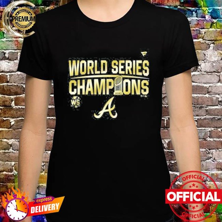 Best atlanta Braves Fanatics Branded Black 2021 World Series Champions Parade T Shirt