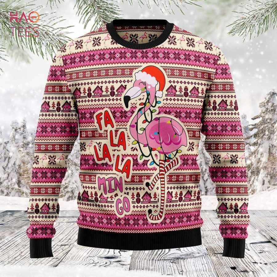 BEST Flamingo Ugly Christmas Sweater