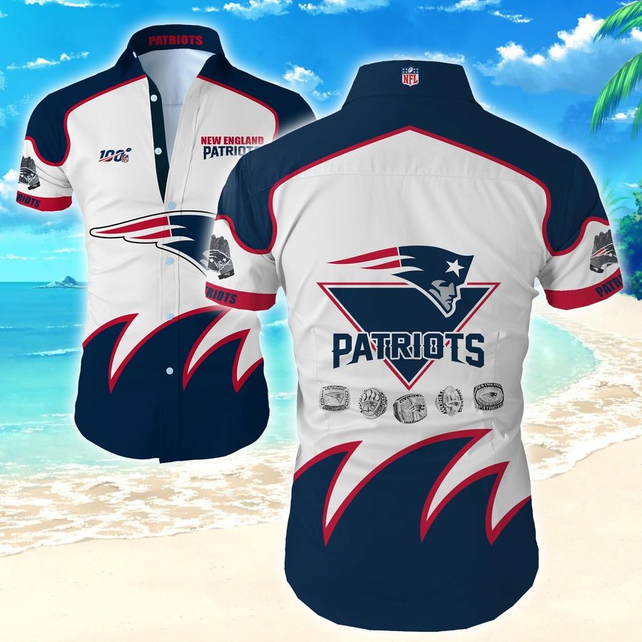 Best New England Patriots Hawaiian Shirt For Awesome Fans
