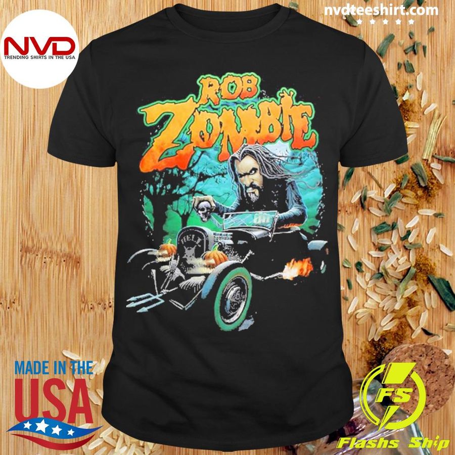 Best Newshop Rob Zombie Artwork Shirt