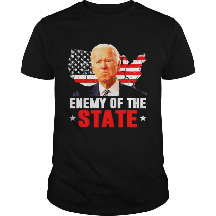 Biden Enemy Of State Trump Quotes T-Shirt