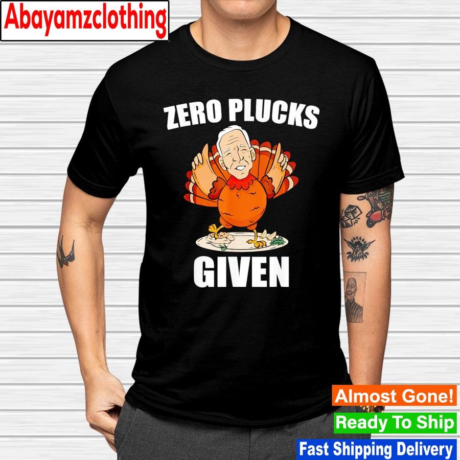 Biden Turkey zero plucks given shirt