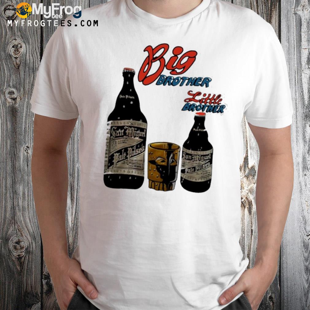 Big brother little brother wine shirt