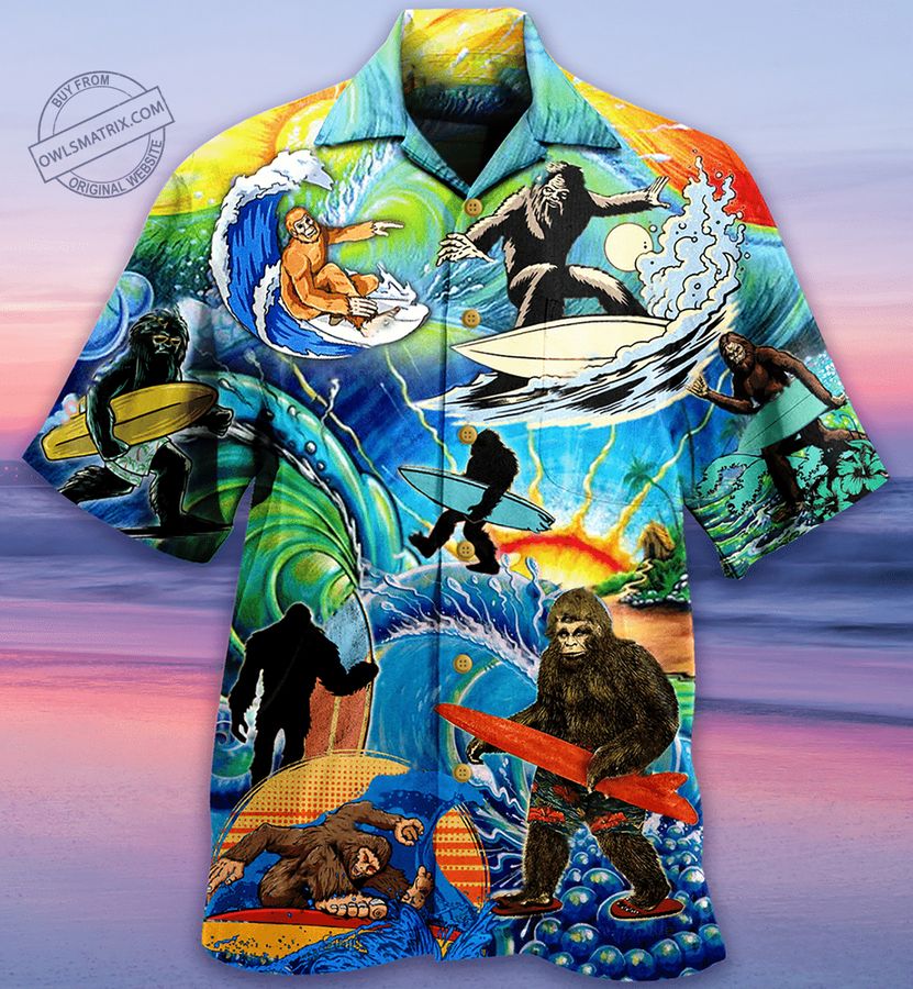 Bigfoot Cool Surfing Limited – Hawaiian Shirt – Haws03fnn070721