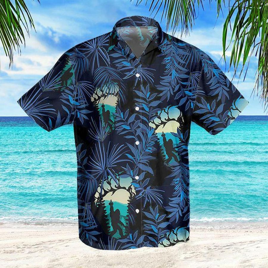 Bigfoot Hawaii Hawaiian Shirt Fashion Tourism For Men Women Shirt