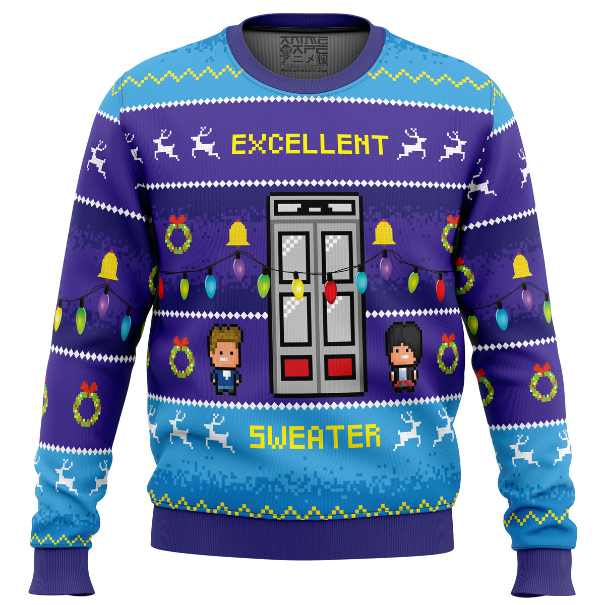 Bill and Ted Ugly Sweater