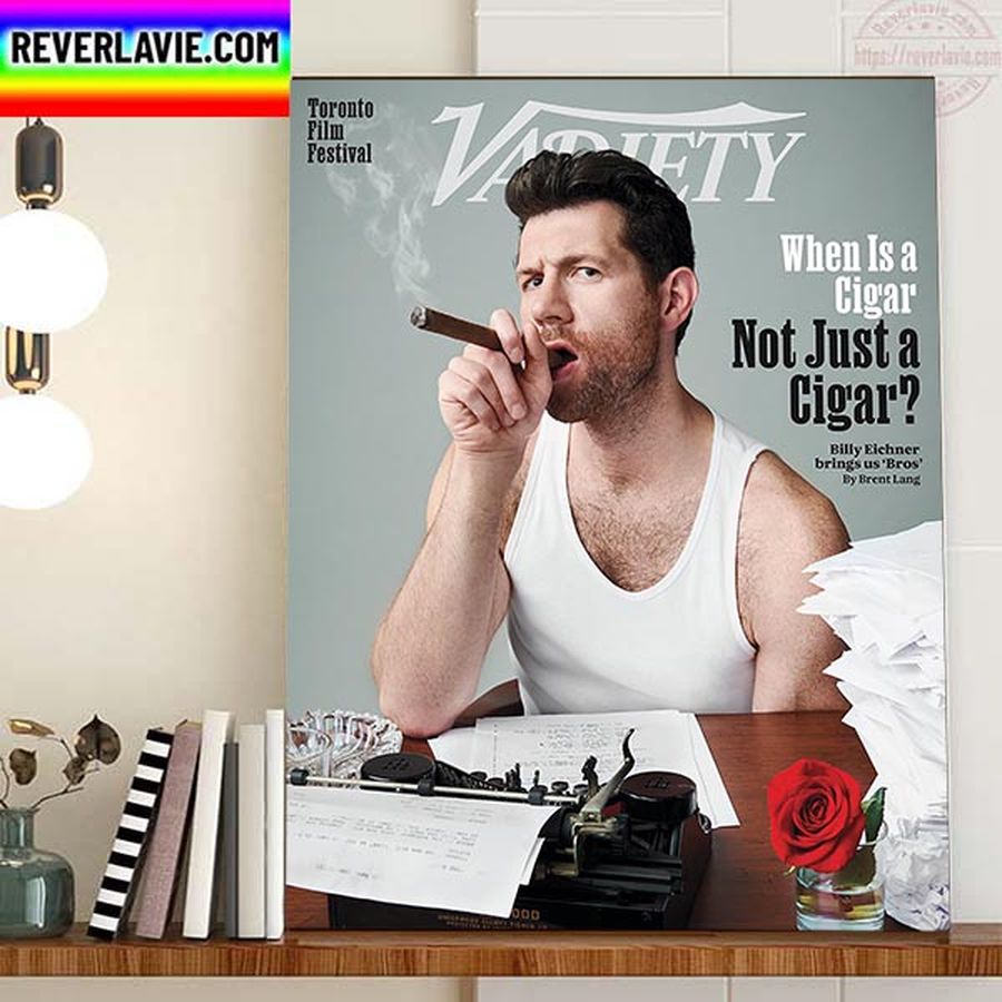 Billy Eichner On The Cover Of Variety Home Decor Poster Canvas