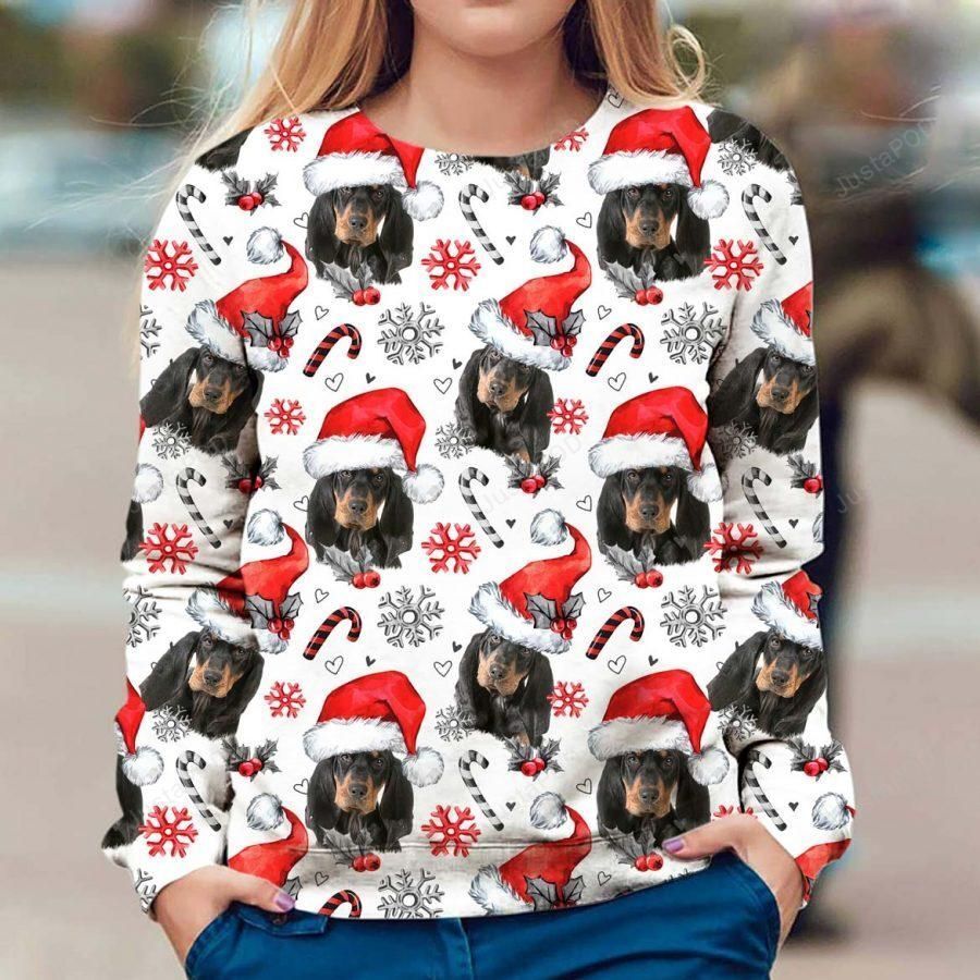 Black And Tan Coonhound Christmas Ugly Sweater, Ugly Sweater, Christmas Sweaters, Hoodie, Sweater