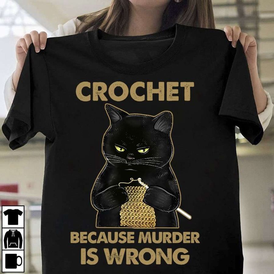 Black Cat Crocheting – Crochet because murder is wrong