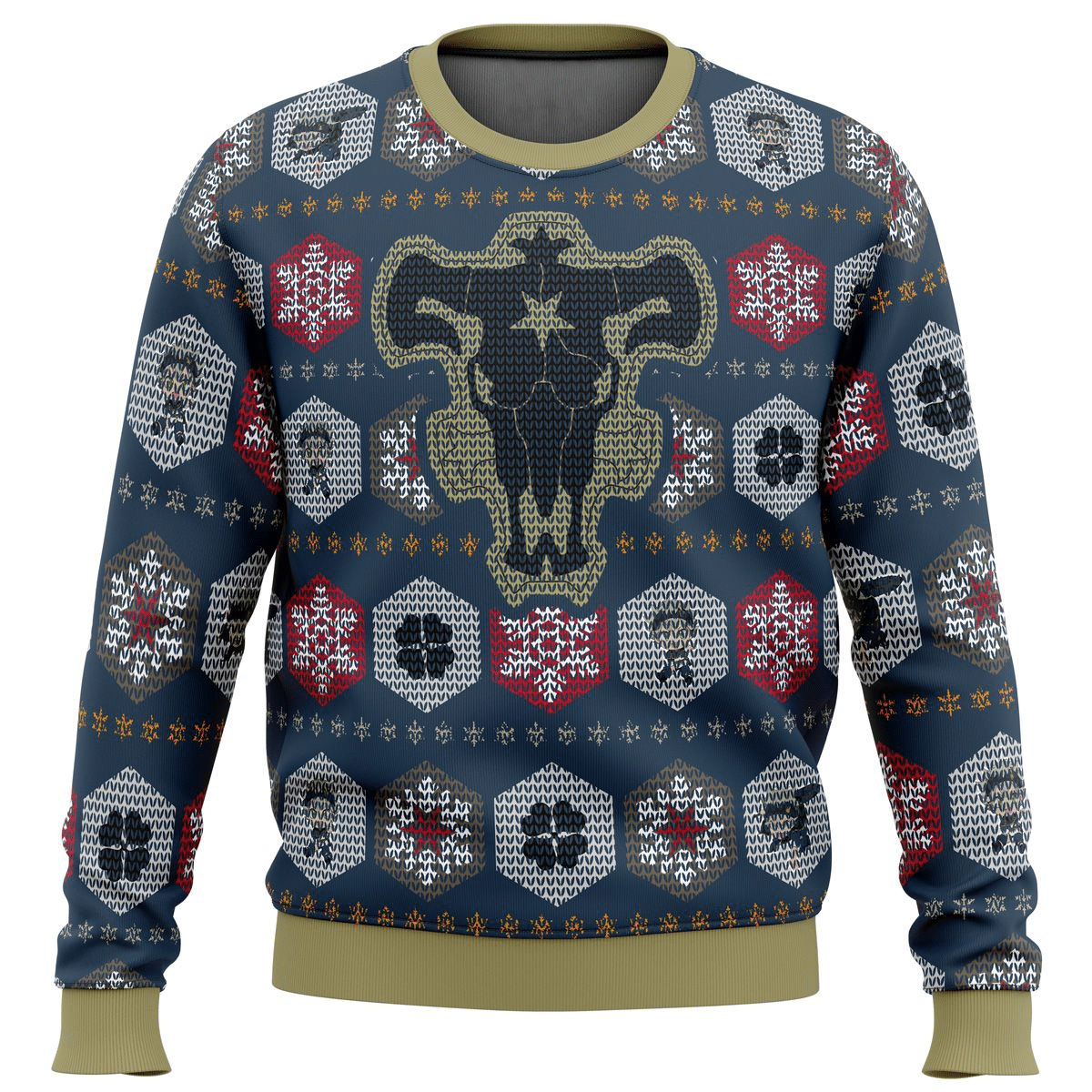 Black Clover Anime Asta 9 Ugly Sweater Gifts, Black Clover Anime Gift Fan Ugly Sweater.png