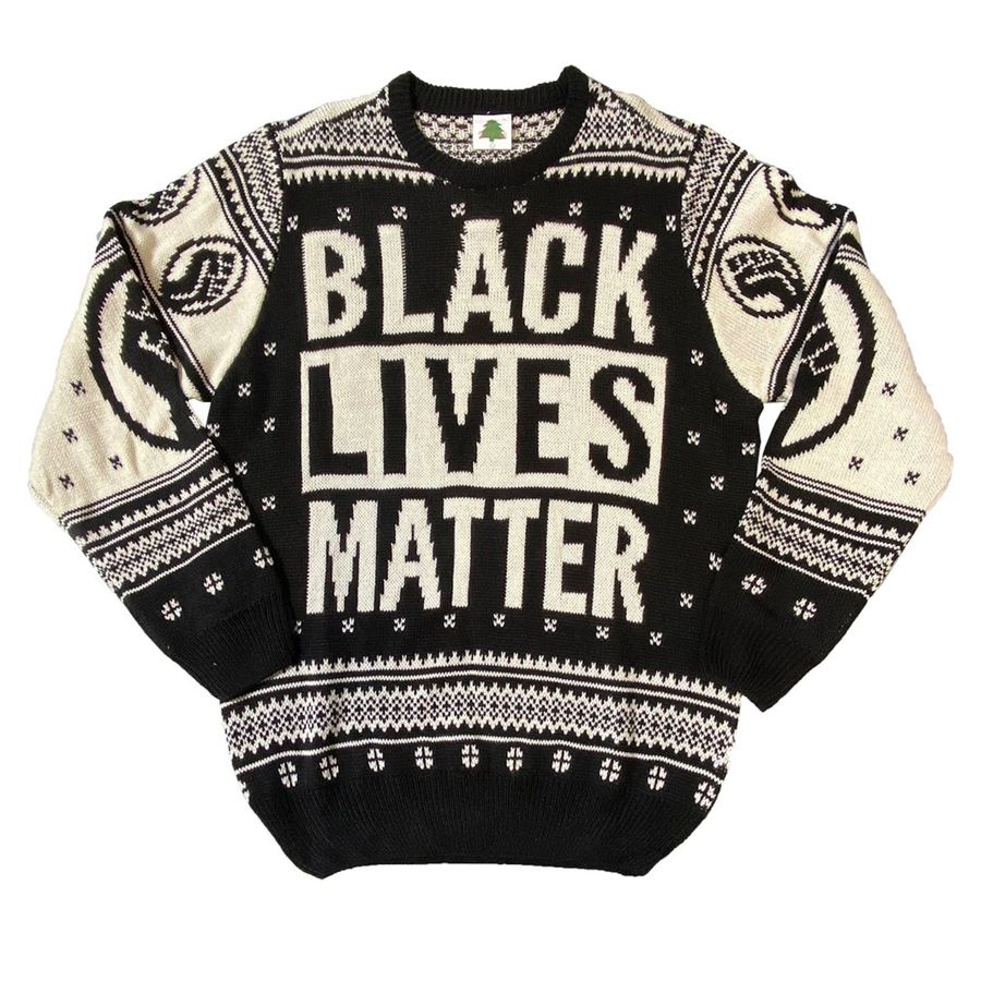 Black Lives Matter Sweater Ugly Christmas Sweater, All Over Print Sweatshirt, Ugly Sweater, Christmas Sweaters, Hoodie, Sweater
