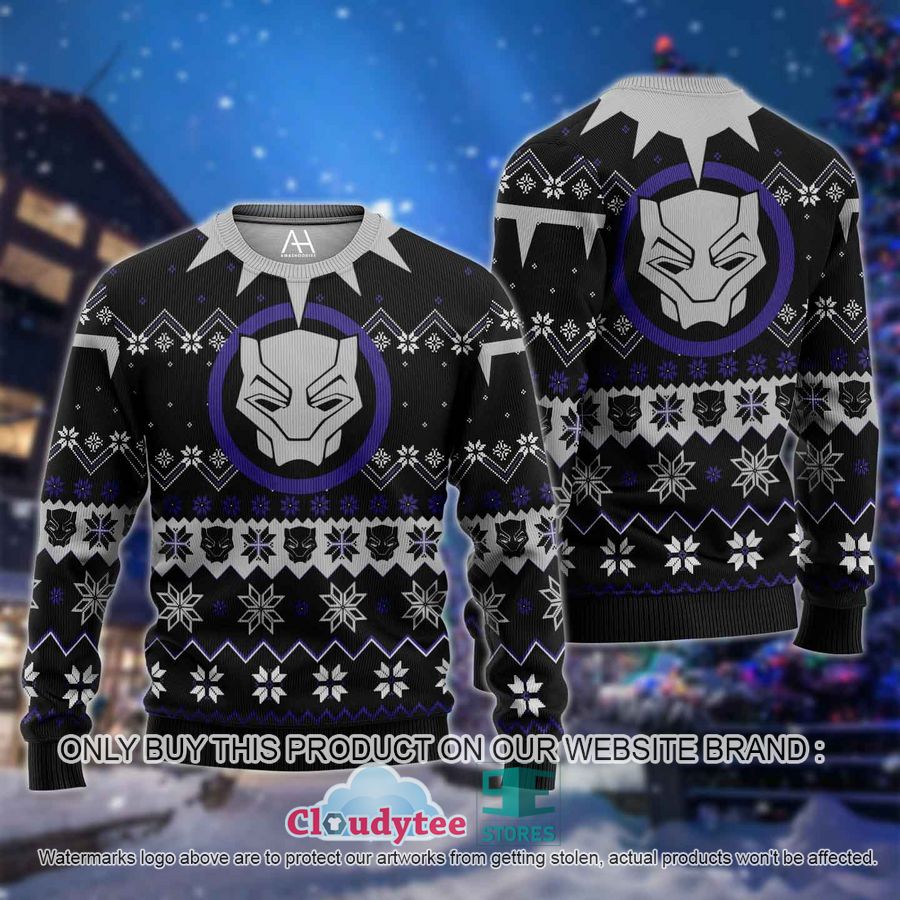 Black Panther Christmas All Over Printed Shirt, hoodie – LIMITED EDITION