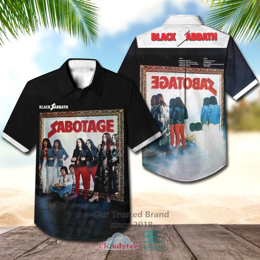Black Sabbath Sabotage Albums Hawaiian Shirt – LIMITED EDITION
