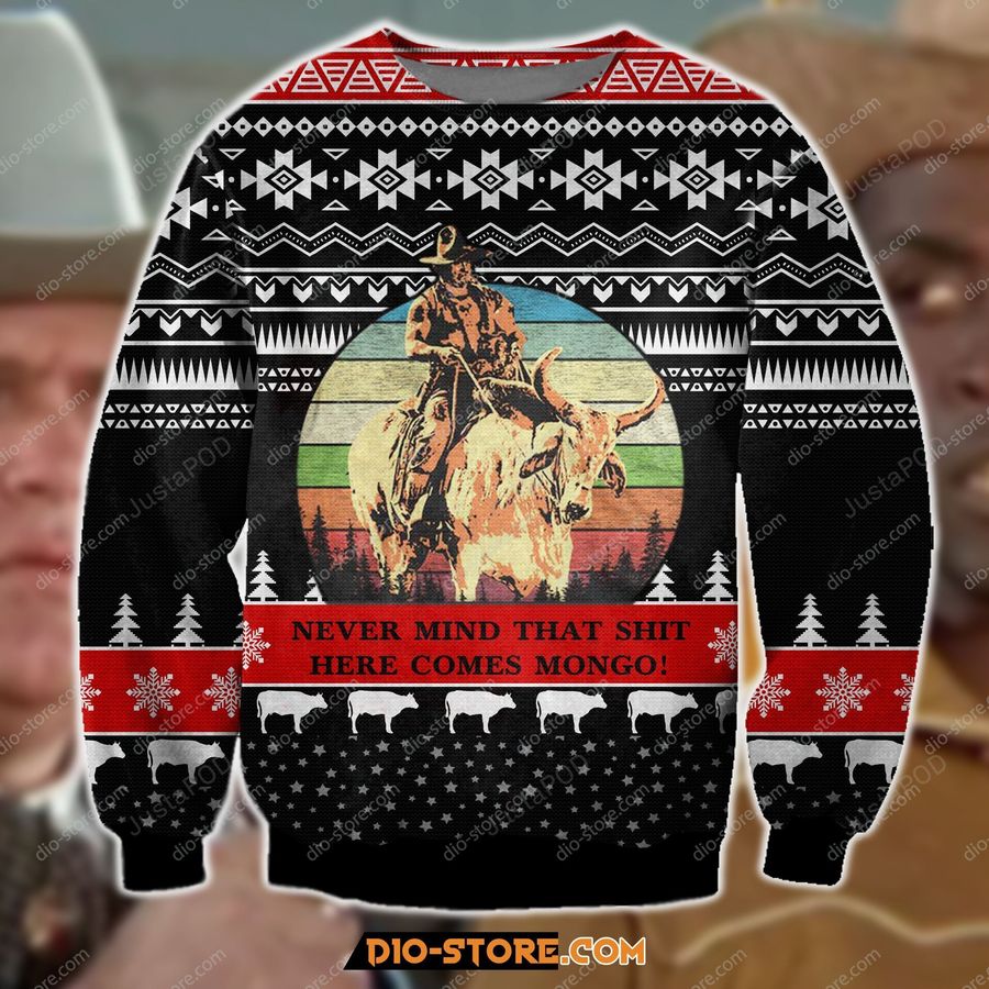 Blazing Saddles 3d Print Ugly Sweater, Ugly Sweater, Christmas Sweaters, Hoodie, Sweater